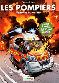 Les pompiers - Flammes au volant
