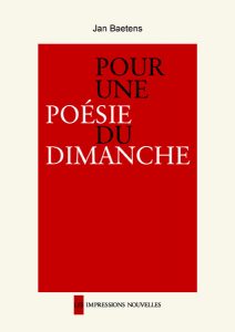 Pour une poésie du dimanche