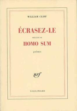 Ecrasez-le, précédé d'Homo sum