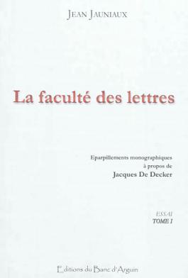 La Faculté des lettres