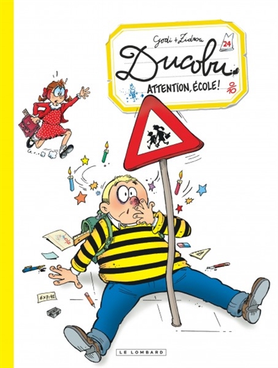 L'élève Ducobu Vol 24. Attention, école !