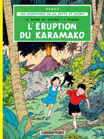 Les aventures de Jo, Zette et Jocko :  L' Éruption du Karamako (tome 4)