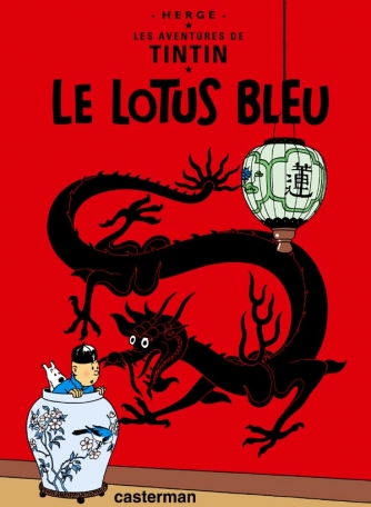 Les aventures de Tintin : Le lotus bleu (tome 5)