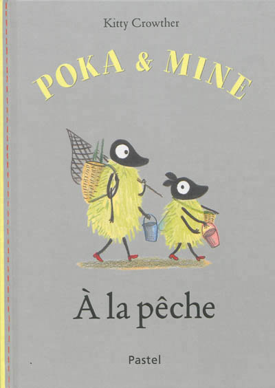 Poka et Mine. À la pêche