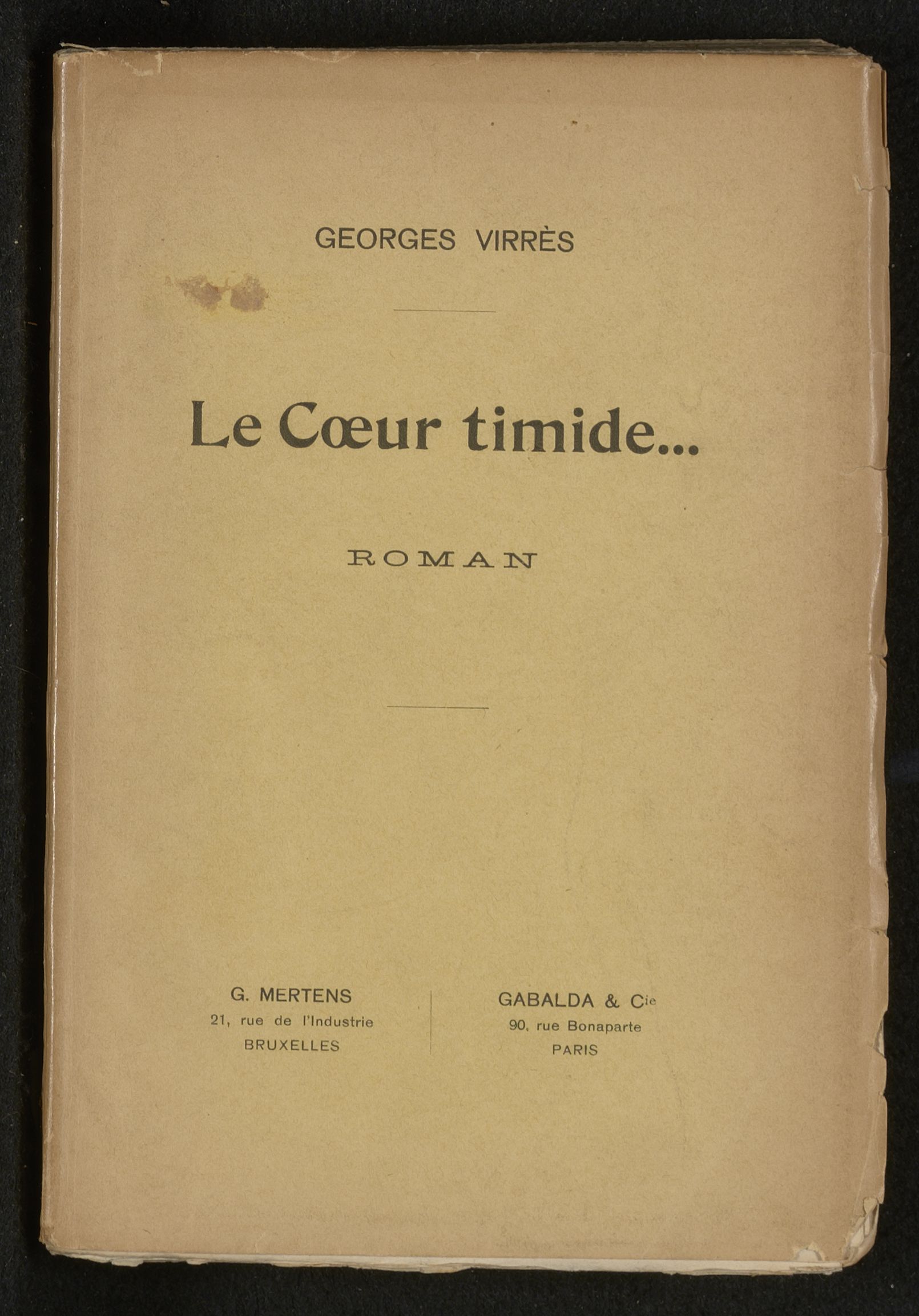 Le Coeur timide