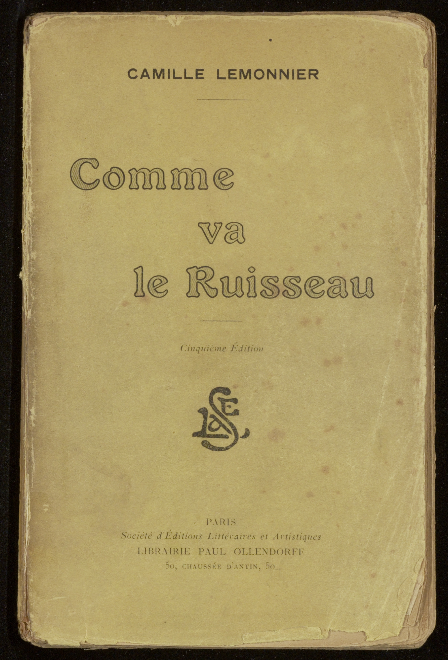 Comme va le ruisseau