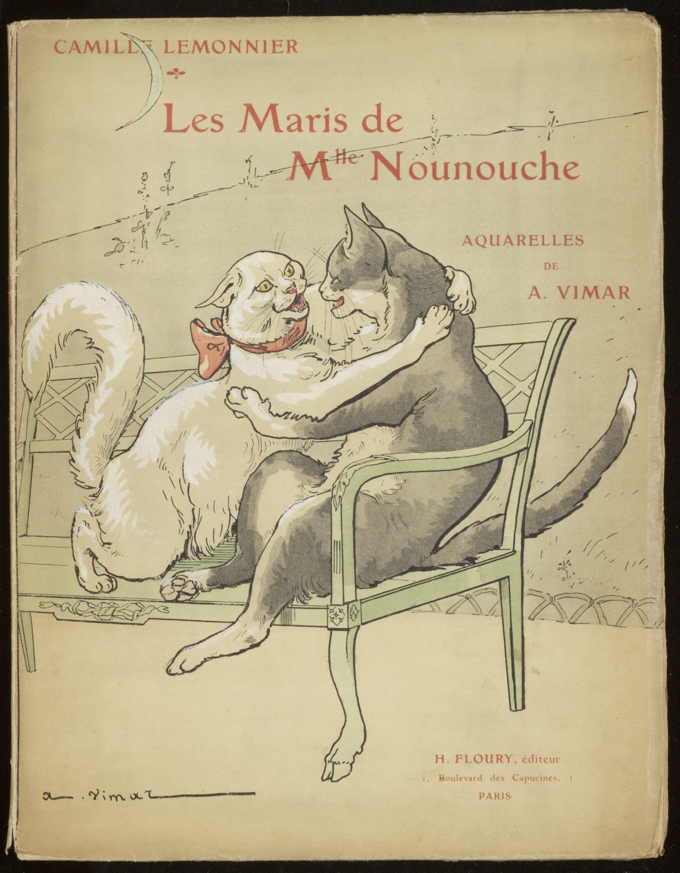 Les maris de Mlle Nounouche : histoire de chats