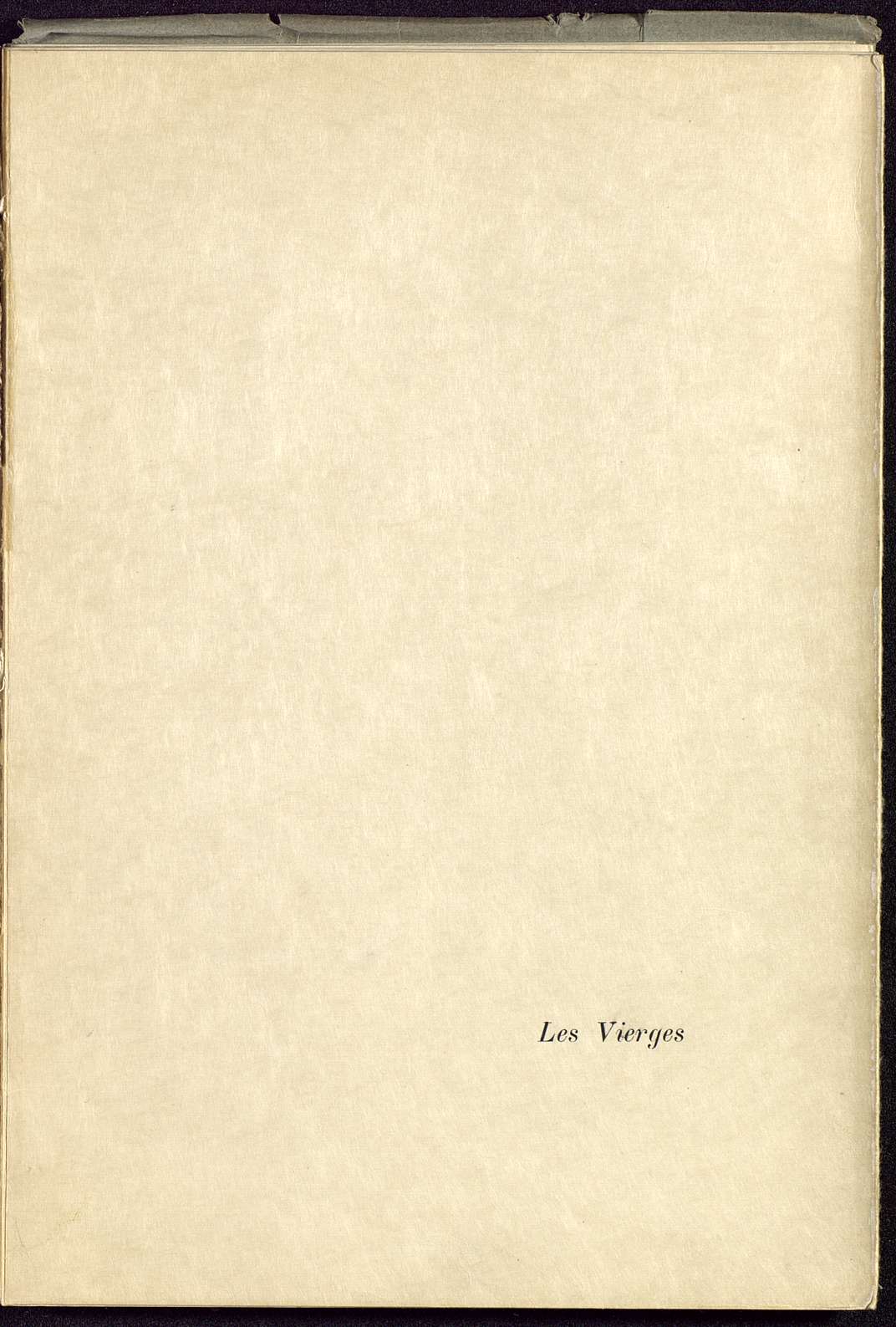Les Vierges