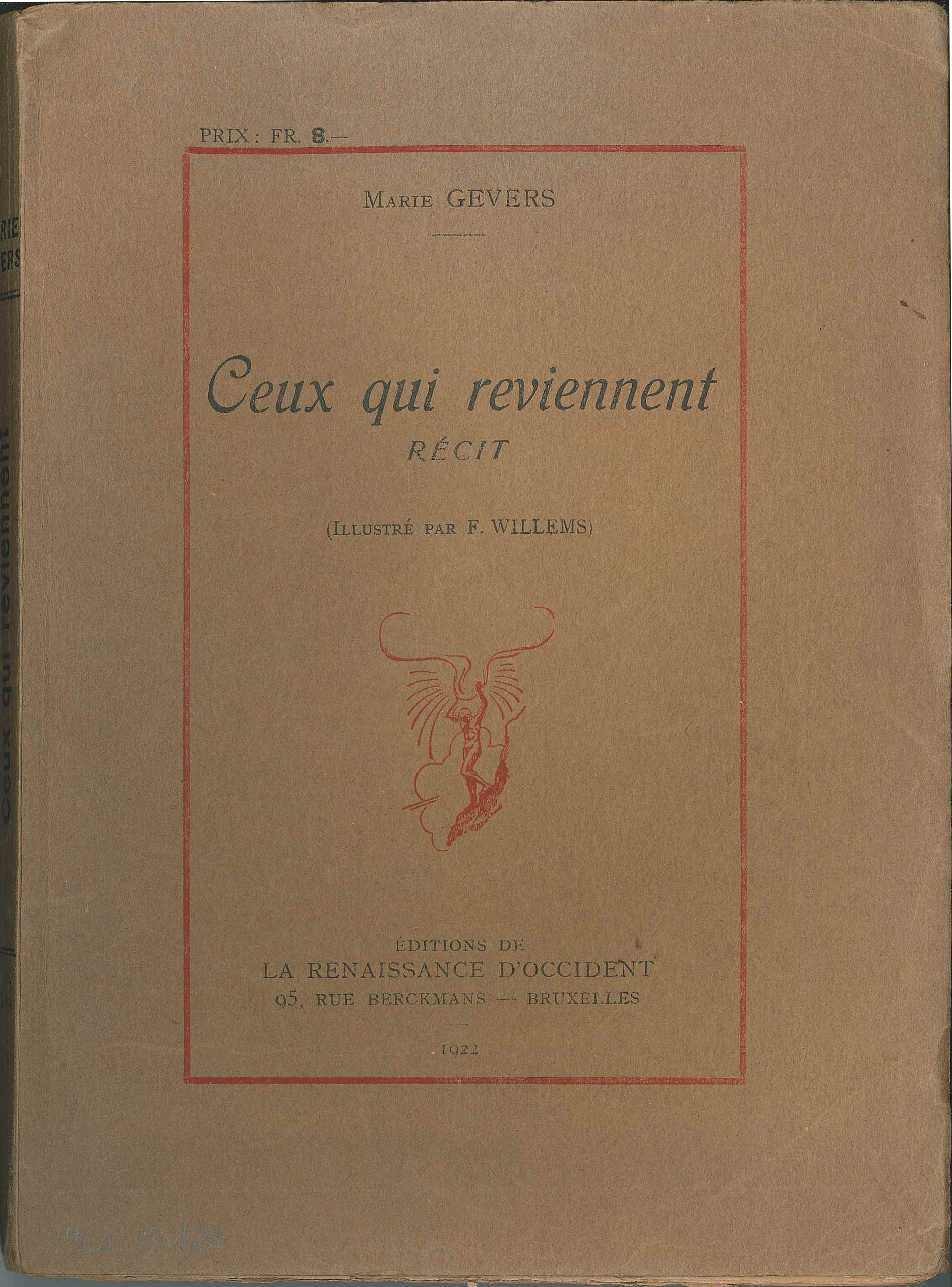 Ceux qui reviennent: récit