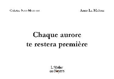 Lettre d’Atonie