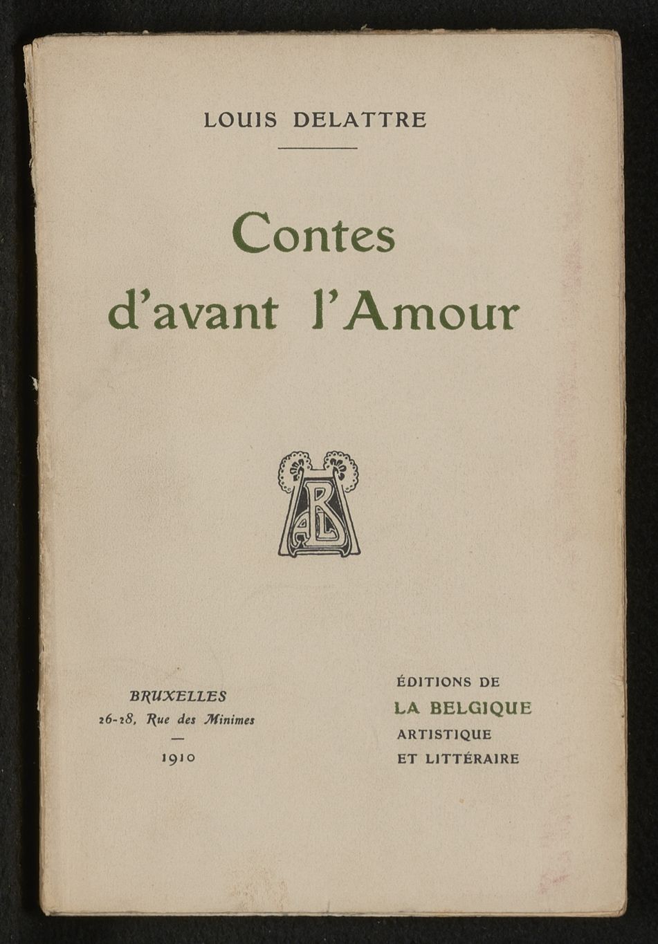 Contes d'avant l'Amour