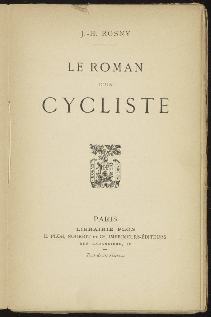 Le roman d'un cycliste
