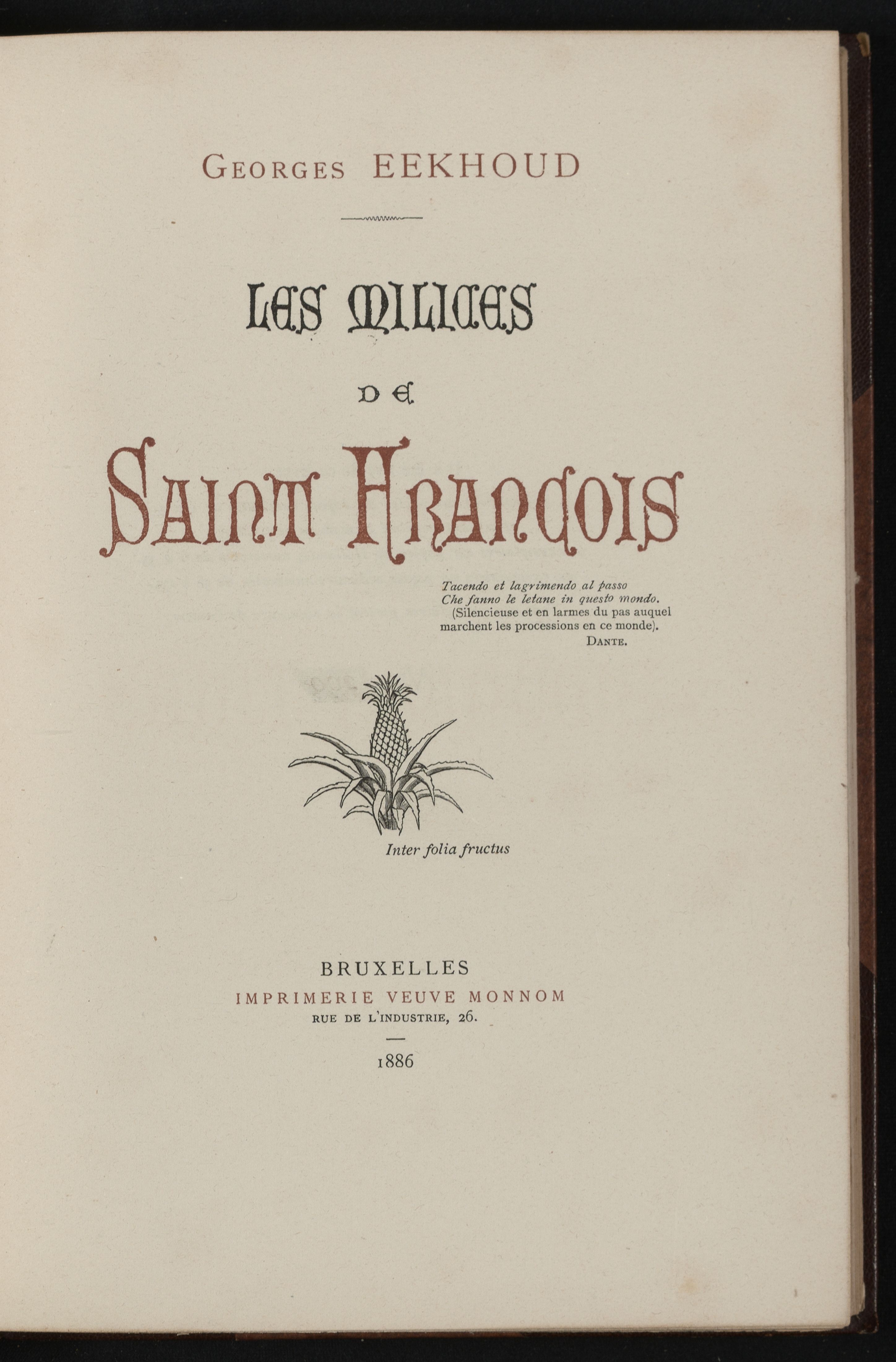 Les milices de Saint François