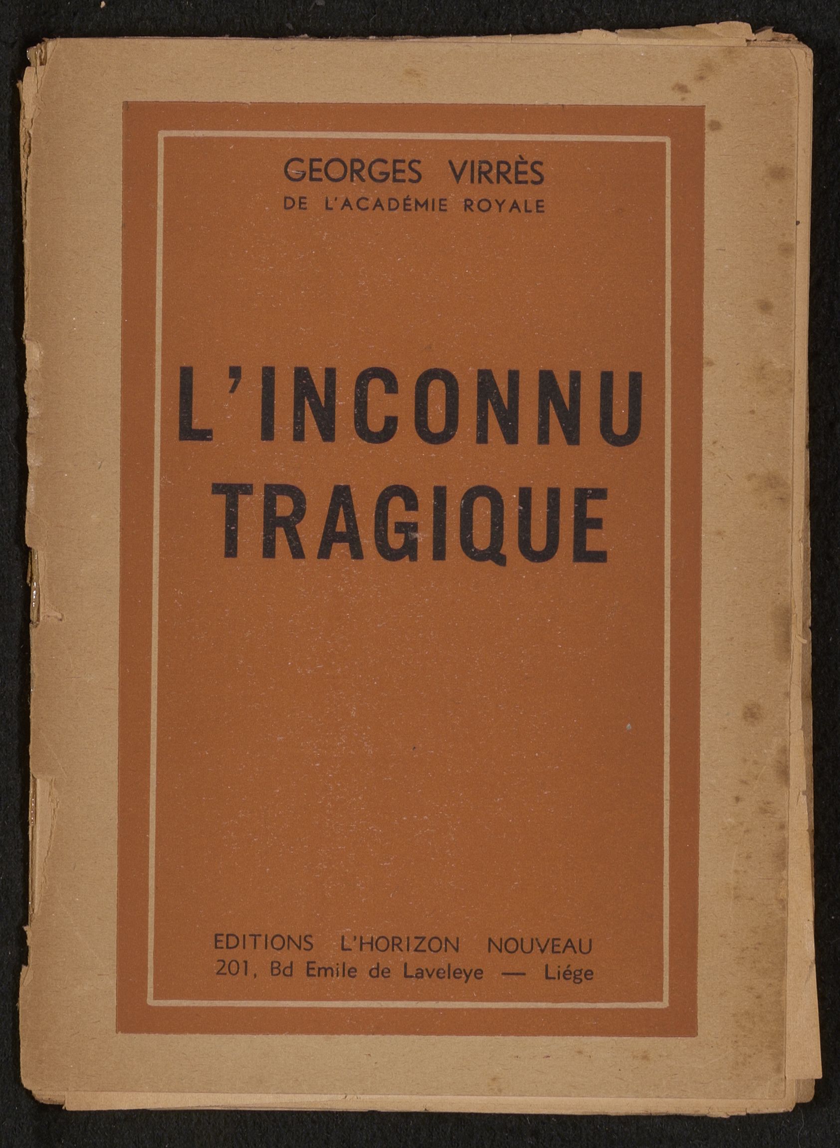 L'inconnu tragique