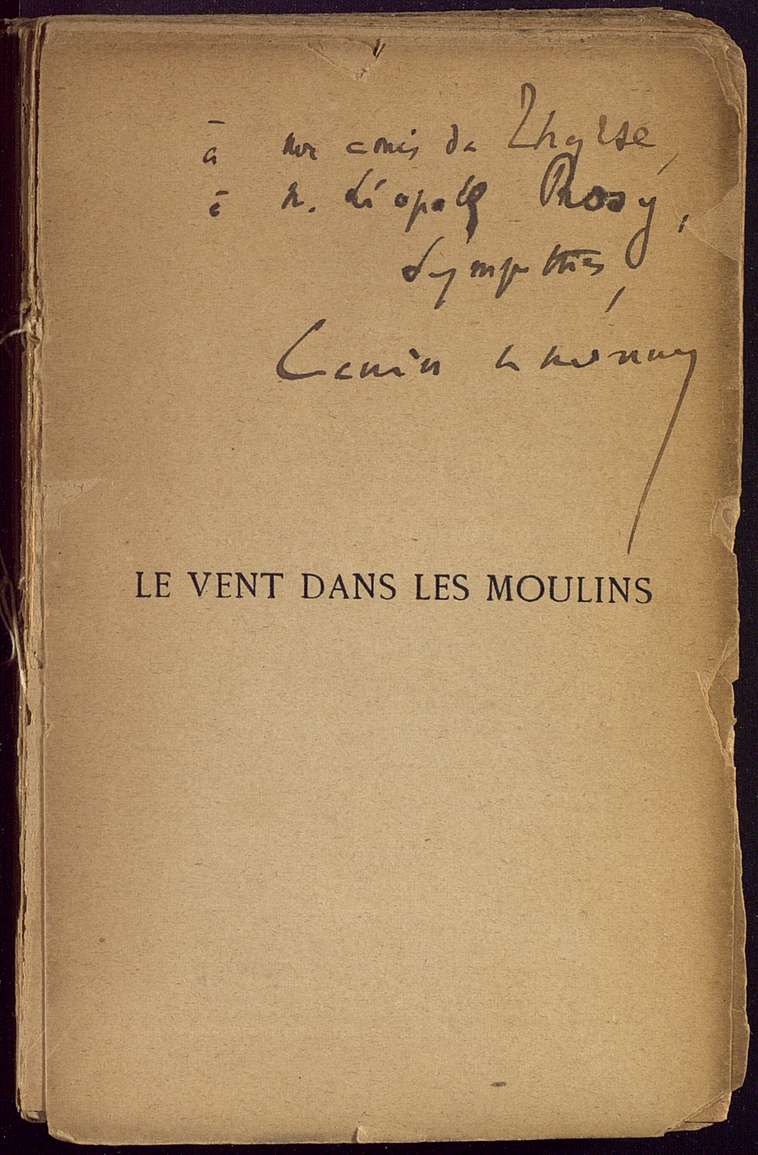 Le vent dans les moulins: roman
