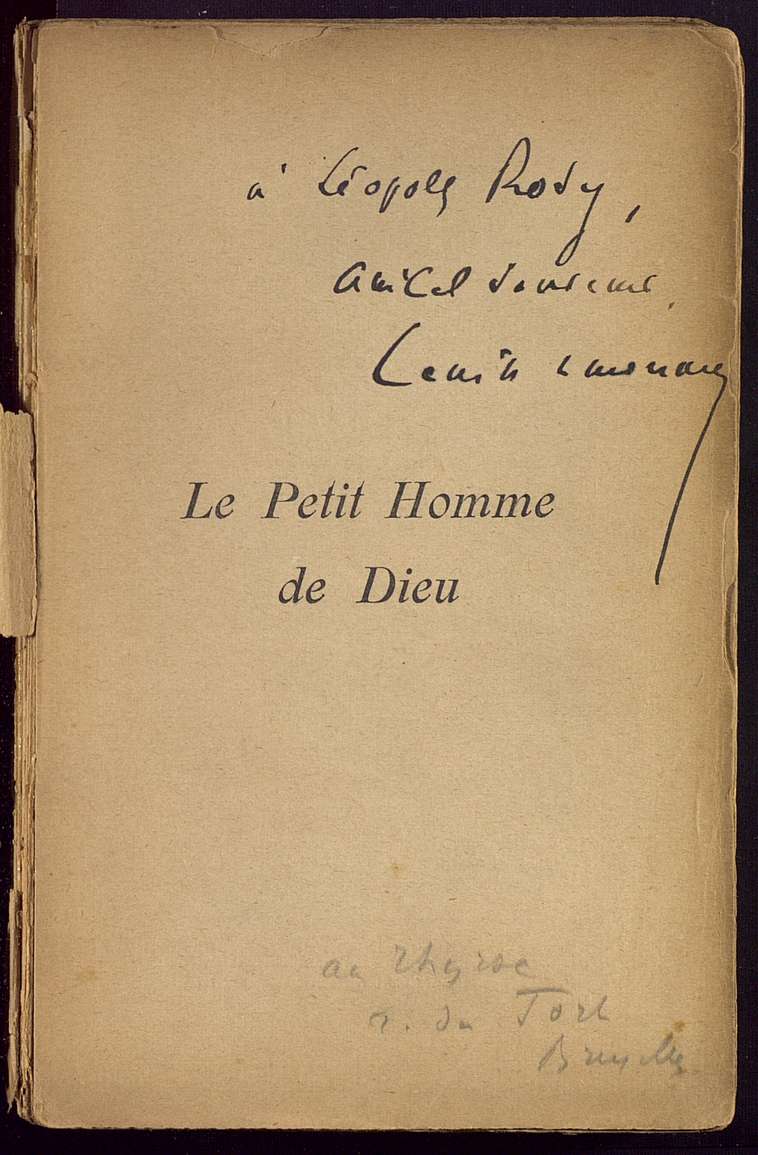 Le petit homme de Dieu: roman